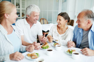 An assisted living center is a great place to socialize.